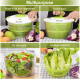 Salad Spinner Drain Bowl